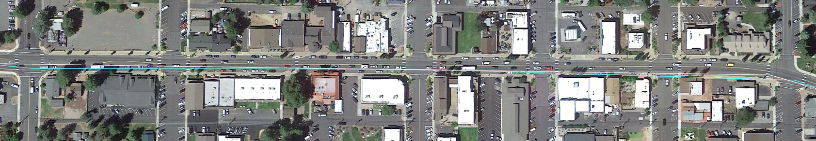 US-20 urban street segmentation, subsegment 2. Source: Map data ©2022 Google