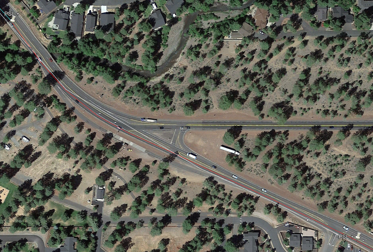 Segment 5 through Sisters, OR. Source: Map data ©2022 Google